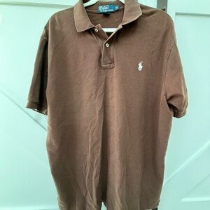 Polo by Ralph Lauren Brown Casual Button Down Shirt